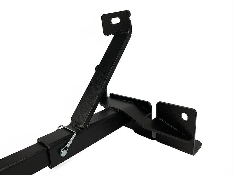 Torklift front tie-down mounting arm and receiver