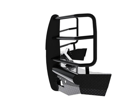 Legend Series Front Bumper; Retains Factory Tow Hooks And Fog Lights;