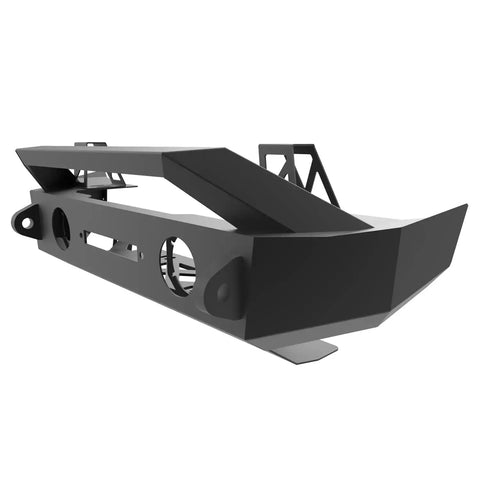 Raptor Series FBM21JPN-RT Magnum - Front Stubby Winch Ready Bumpers Black Textured Alloy Steel 07-18 Jeep Wrangler JK/JKU