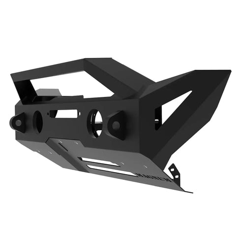 Raptor Series FBM22JPN-RT Magnum - Front Stubby Winch Ready Bumpers Black Textured Alloy Steel 18-24 Jeep Wrangler JL/JLU 20-24 Gladiator