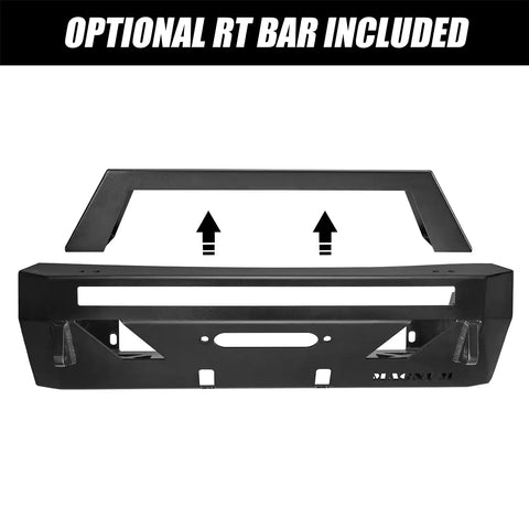 Raptor Series FBM75TYN-RT Magnum - Front Stubby Winch Ready Bumpers Black Textured Alloy Steel 14-23 Toyota 4Runner Note: Not Compatible With Limited Nightshade And TRD Sport Models. Optional RT Bar Installed Could Cause Interference TSS Equipped Models