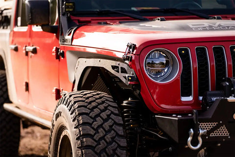 DV8 Offroad FDGL-03 20-22 JEEP GLADIATOR JT FENDER DELETE SET FRONT AND REAR