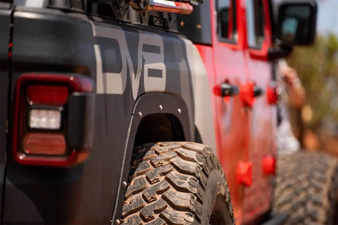 DV8 Offroad FDGL-03 20-22 JEEP GLADIATOR JT FENDER DELETE SET FRONT AND REAR