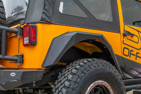 DV8 Offroad FENDB-09 07-18 Jeep JK Fender Flares Armor Front & Rear