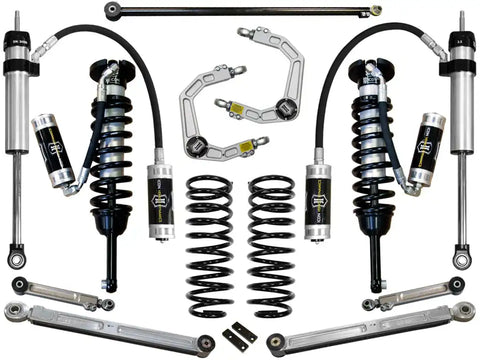 ICON Vehicle Dynamics FRDK_K53066 ICON 2010-2023 Toyota 4Runner/2010-2014 Toyota FJ Cruiser 0-3.5" Lift Stage 6 Suspension System Billet UCA