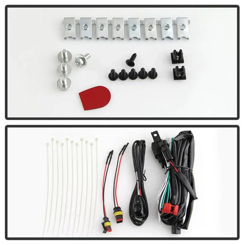 Spyder Auto 9043222 OEM Style Full LED Fog Light W/Switch- Clear -