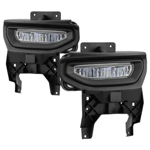 Spyder Auto 9043222 OEM Style Full LED Fog Light W/Switch- Clear -