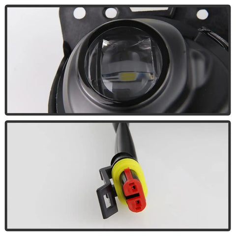 Spyder Auto 9043192 OEM Style Full LED Fog Light W/Switch- Clear -