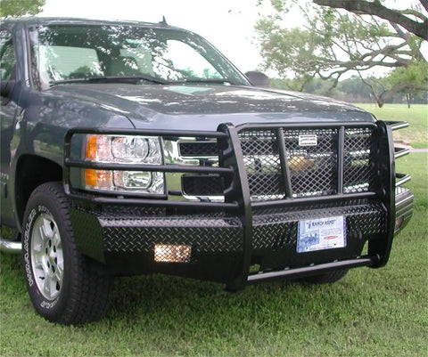 Ranch Hand FSC08HBL1 Bumper SUMMIT One Piece Design Direct-Fit Mounting Hardware