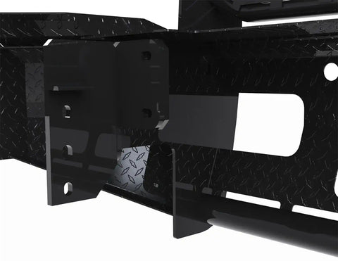 Summit Series Front Bumper; Retains Factory Tow Hooks;