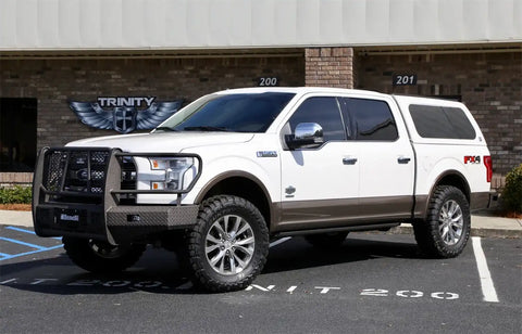 Ranch Hand FSF15HBL1 Bumper SUMMIT One Piece Design Direct-Fit Mounting Hardware