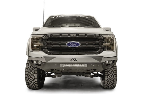 Fab Fours FF24-D6551-1 FORD F150 FRONT VENGEANCE BUMPER ACC COMPATIBLE W/ NO GUARD