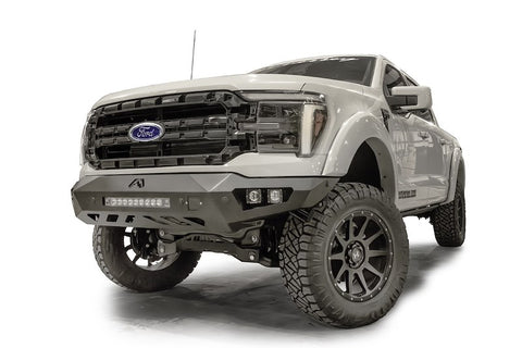 Fab Fours FF24-D6551-1 FORD F150 FRONT VENGEANCE BUMPER ACC COMPATIBLE W/ NO GUARD