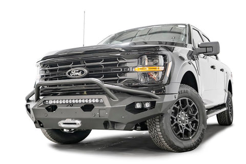Fab Fours FF24-X6552-1 2024 FORD F150 MATRIX FRONT BUMPER W/ PRE-RUNNER GUARD