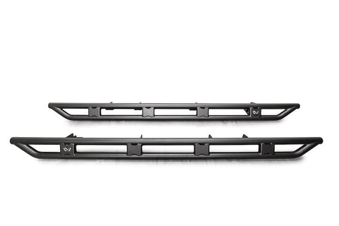 Fab Fours TT24-G6350-1 Rocker Panel Guard Rock Slider Tubular 24-25 Toyota Tacoma Double Cab (Crew)