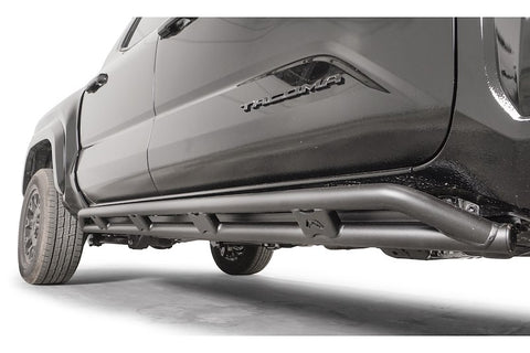 Fab Fours TT24-G6350-1 Rocker Panel Guard Rock Slider Tubular 24-25 Toyota Tacoma Double Cab (Crew)