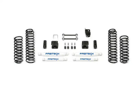 Fabtech FTS24097 4DR SPORT SYSTEM W/PERF SHKS.