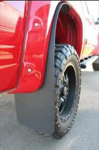 12x48 Fender Flair Long-John Style Mud Flaps Diamond Plate On one Side Smooth On the Other Side