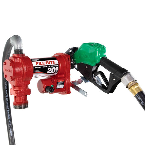 FILL RITE FR4210HD 20 GPM  12V DC HIGH FLOW PUMP  1' X