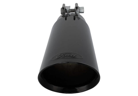 Ford Performance Parts M-5260-BCT1 Exhaust Tip; 4 in.; Stainless Steel; Black Chrome;