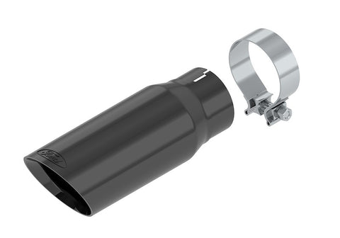 Ford Performance Parts M-5260-BCT1 Exhaust Tip; 4 in.; Stainless Steel; Black Chrome;
