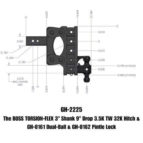GEN-Y GH-2225 Trailer Hitch