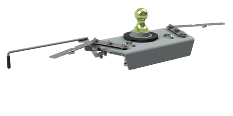 B&W Trailer Hitches GNRK1314 - Turnoverball One-Piece Kit For RAM 3500
