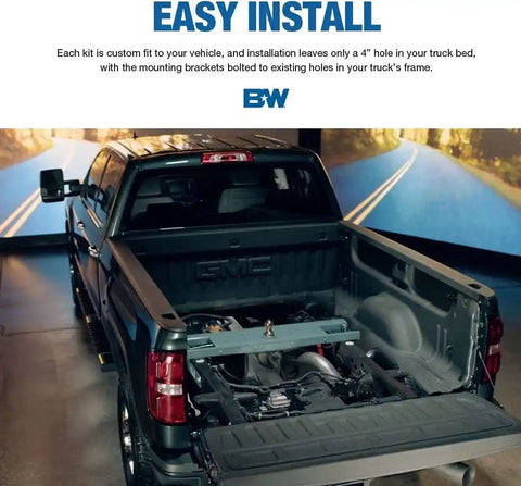 B&W Trailer Hitches GNRK1394 - Gooseneck Hitch Kit