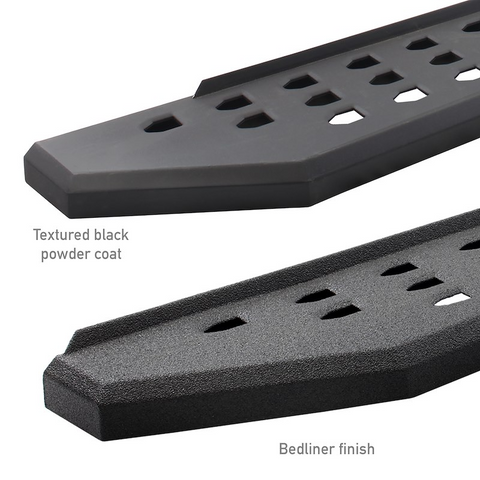Go Rhino 6944328020PC RB20 Running Boards W/Mounting Brackets, 2 Pairs Drop Steps Kit