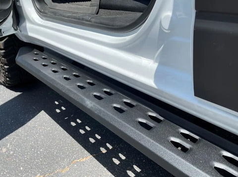 GO Rhino 69443280SPC Powder Coated Running Boards 24-25 Tacoma Double Cab