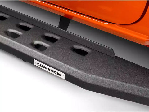 GO Rhino 69443280SPC Powder Coated Running Boards 24-25 Tacoma Double Cab