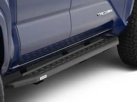 GO Rhino 69443280SPC Powder Coated Running Boards 24-25 Tacoma Double Cab