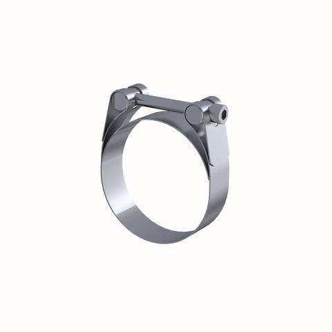 MBRP Exhaust GP20250 - 2.5in. Barrel Band Clamp-Stainless Steel.