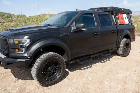 Raptor Series GTS30DG Magnum RT Gen 2 - Drop Steps Black Textured Alloy Steel 16-18 Dodge Ram 1500 19-23 Classic Quad/Extended Cab