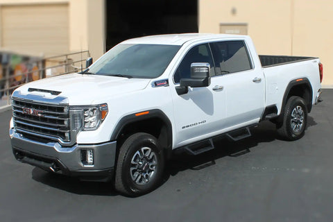 Raptor Series GTS73TY Magnum RT Gen 2 - Drop Steps Black Textured Alloy Steel 07-21 Toyota Tundra Double Cab