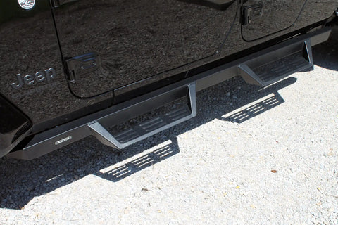 Raptor Series GTS40JP Magnum RT Gen 2 - Drop Steps Black Textured Alloy Steel 20-24 Jeep Gladiator