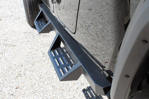 Raptor Series GTS40JP Magnum RT Gen 2 - Drop Steps Black Textured Alloy Steel 20-24 Jeep Gladiator