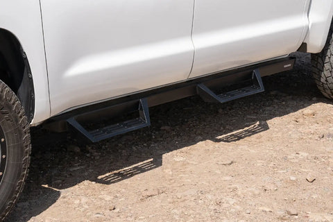 Raptor Series GTS80TY Magnum RT Gen 2 - Drop Steps Black Textured Alloy Steel 07-21 Toyota Tundra CrewMax Cab