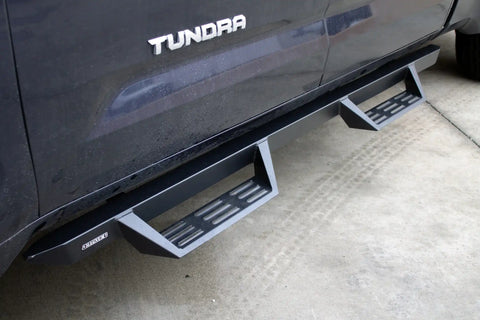 Raptor Series GTS81TY Magnum RT Gen 2 - Drop Steps Black Textured Alloy Steel 22-24 Toyota Tundra CrewMax Cab
