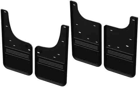 Gatorback GCR29K-BK - CR Mud Flaps - No Plate - Front And Rear For 19-24 Sierra 1500
