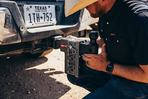 Gen-Y Hitch GH-723 MEGA-DUTY 2.5" Bolt-On 6" Drop 3K TW 21K Hitch With Dual-Ball & Pintle Lock