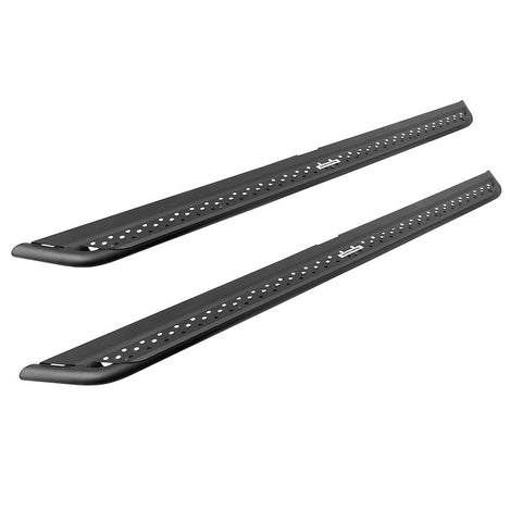 Go Rhino FSDSS4432T Strong steel side steps doubles as a slider to protect rocker panel