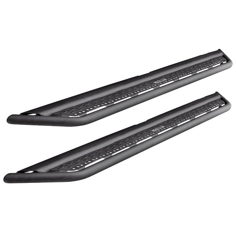 Go Rhino D64432T 6" wide strong steel side steps doubles as a slider to protect rocker panel