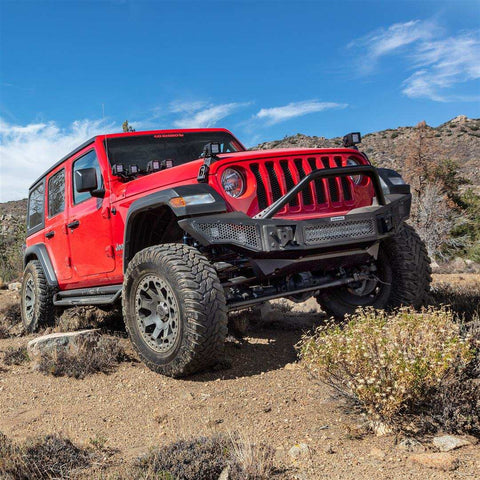 Go Rhino 332100T - Rockline Front Bumper Lower Skid Plate For Jeep JL/JLU/JT