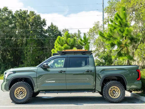 Go Rhino 69441687T - RB20 Running Boards with Bracket 07-21 Toyota Tundra Crew Max