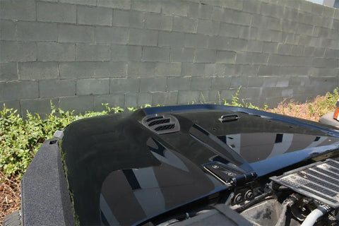 DV8 Offroad HDMB07-TA 07-18 Jeep JK Hood 10Th Anniversary Bolt-On Paintable