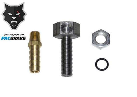 Pacbrake Axle Breather Relocation Kit For 03-20 Dodge Ram 3500 Cab And Chassis