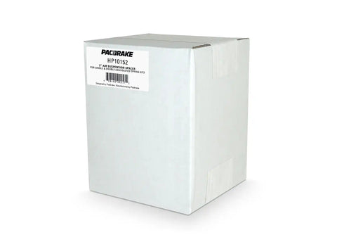 Pacbrake 2 Inch Air Suspension Spacer For Use With Single And Double Convoluted Spring