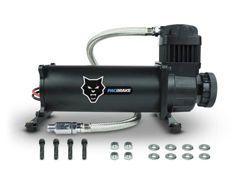 Pacbrake HP10300 (Basic) 12VDC HP425 Series Basic Air Compressor Kit - Chrome