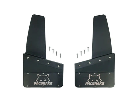 Pacbrake HP10580-12-10 Pacbrake Kickback-Style Mud Flaps (Set Of Four)